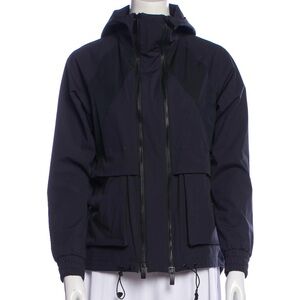 KITH Double Zip Utility Jacket Black Hooded Rain Jacket Size Medium